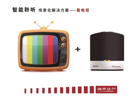 瑞声达无线蓝牙设备-音频转换设备-解决用户听不清电视